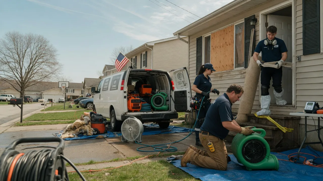 Water Damage Restoration in Harvest, AL near me